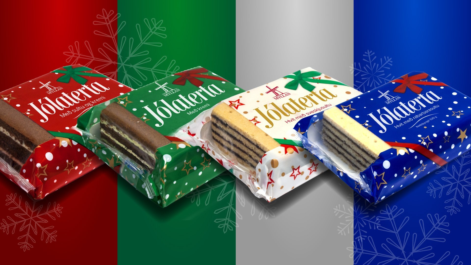 Myllu Jólatertur | Myllan - brauð og kökur