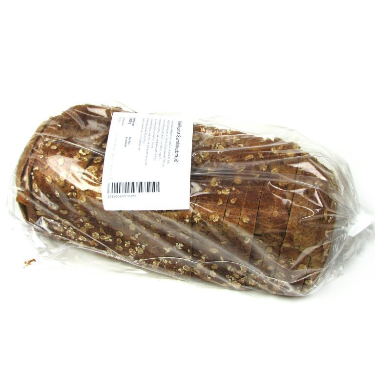 Heilkornasamlokubrauð, stórt