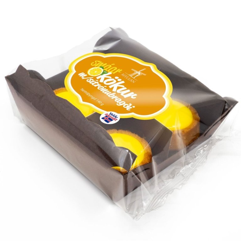 Smáar Kökur m/sítrónubragði