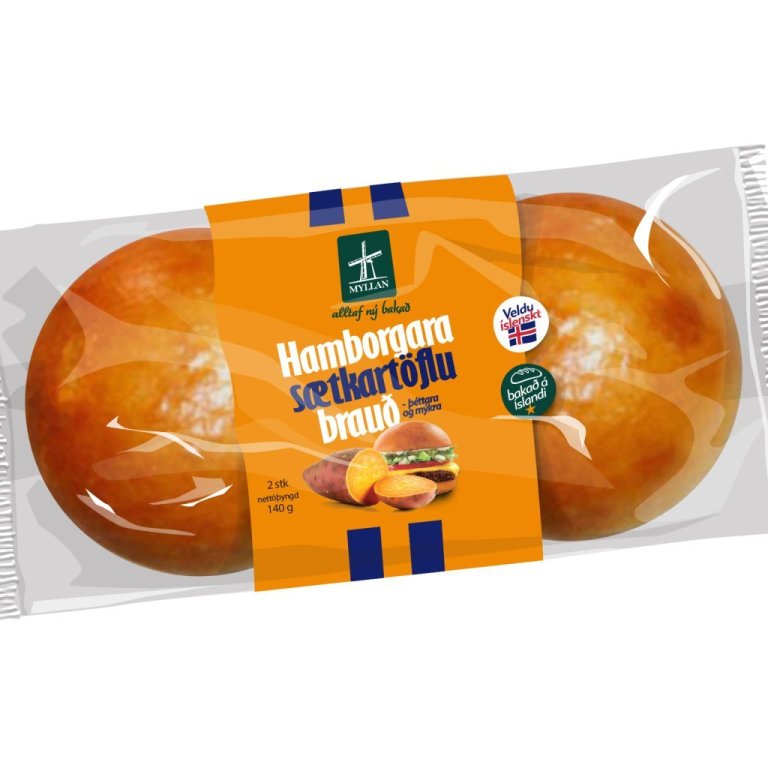 Hamborgara sætkartöflubrauð