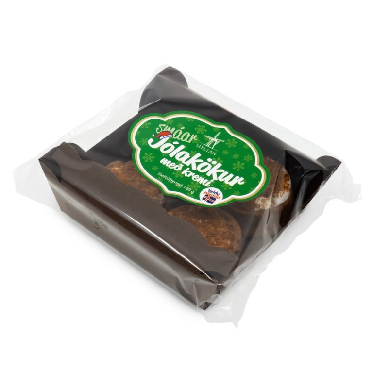 smáar Jólakökur með kremi