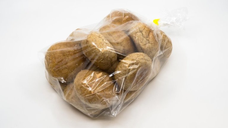 Skólabollur í kassa frosnar