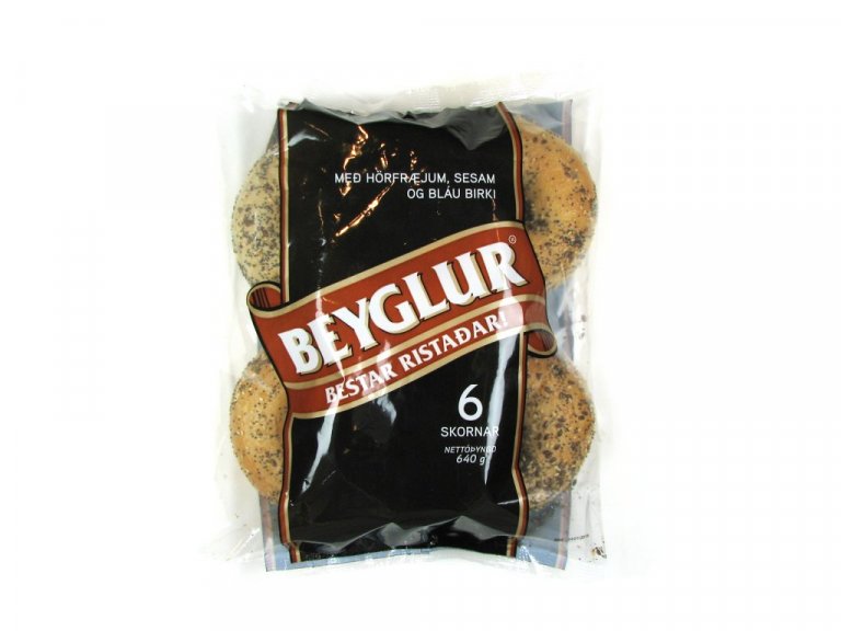 Beyglur með hörfræjum, sesam og birki